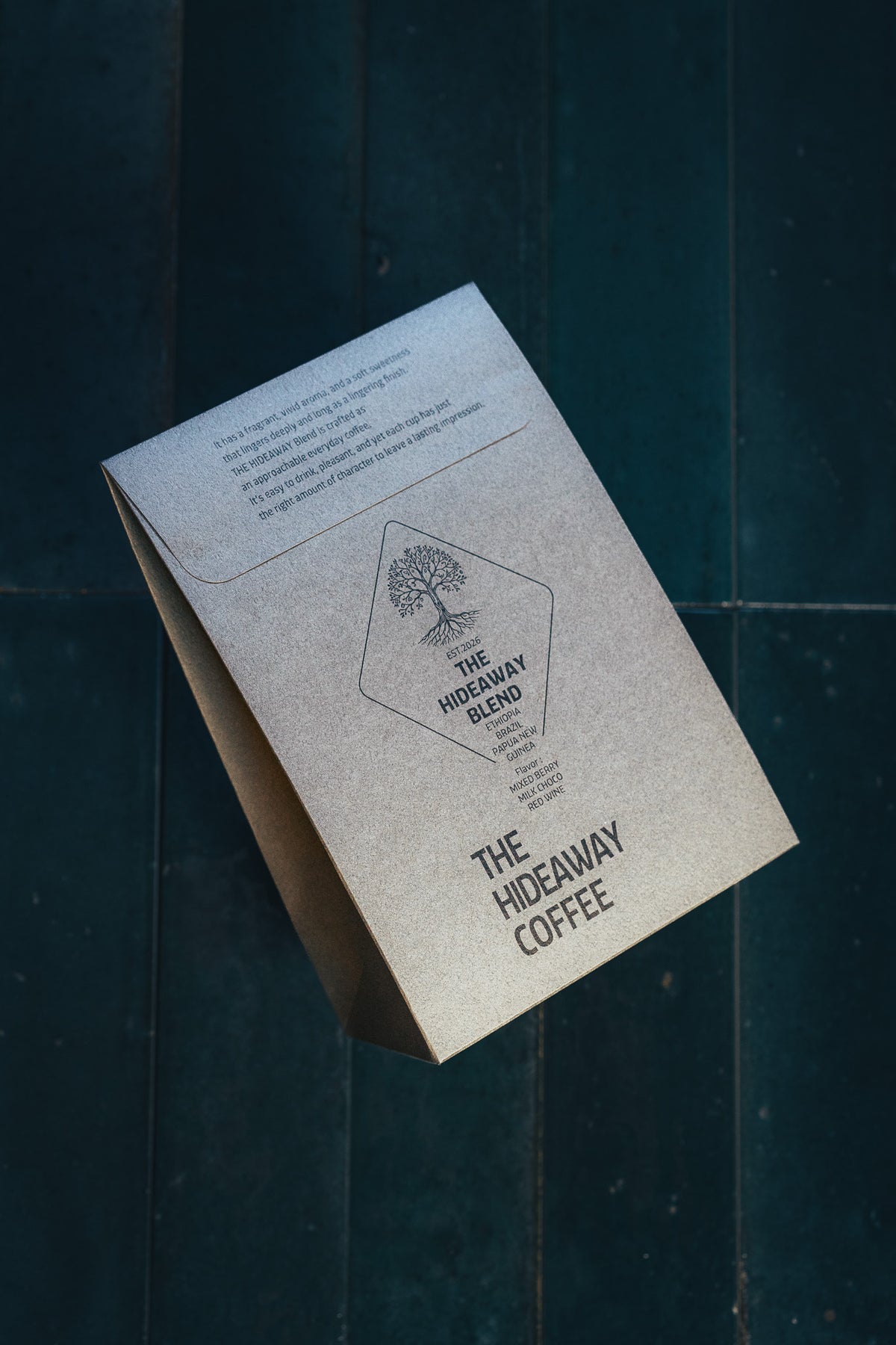 THE HIDEAWAY BLEND パッケージ