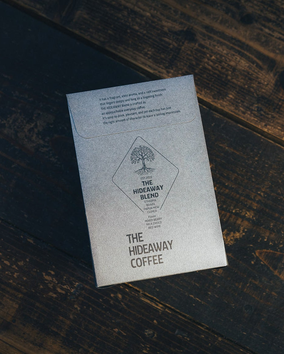 THE HIDEAWAY BLEND パッケージ