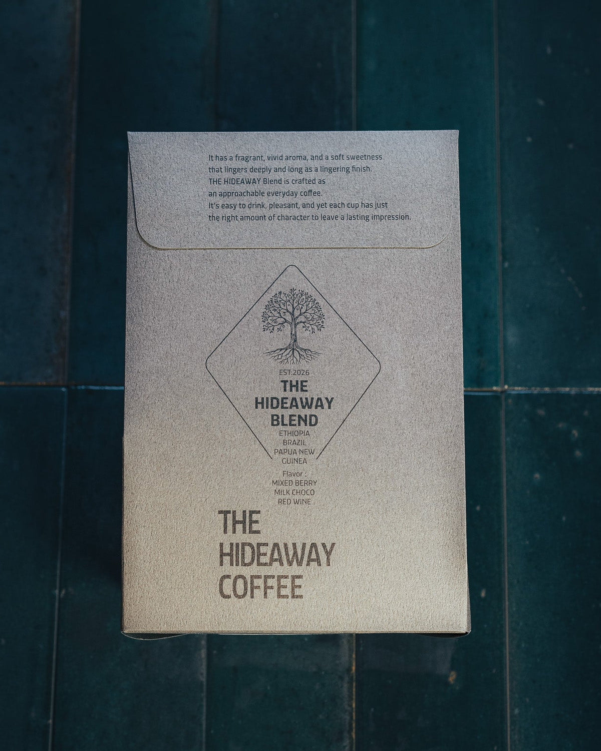 THE HIDEAWAY BLEND パッケージ