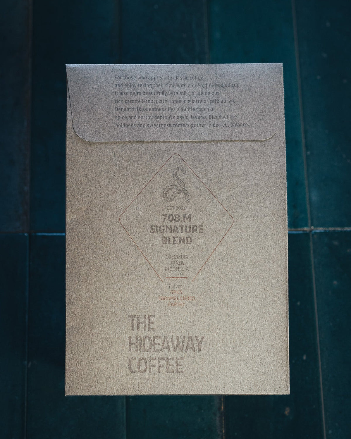 708.M SIGNATURE BLEND パッケージ